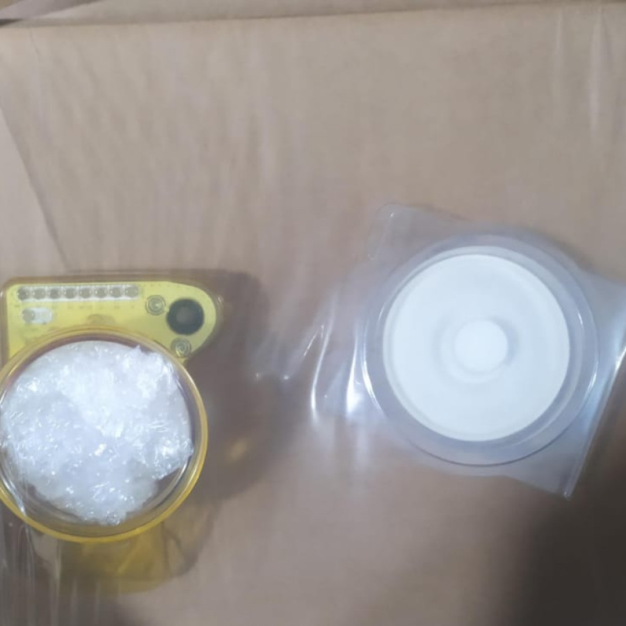 Exhalation valve flow sensor - depan