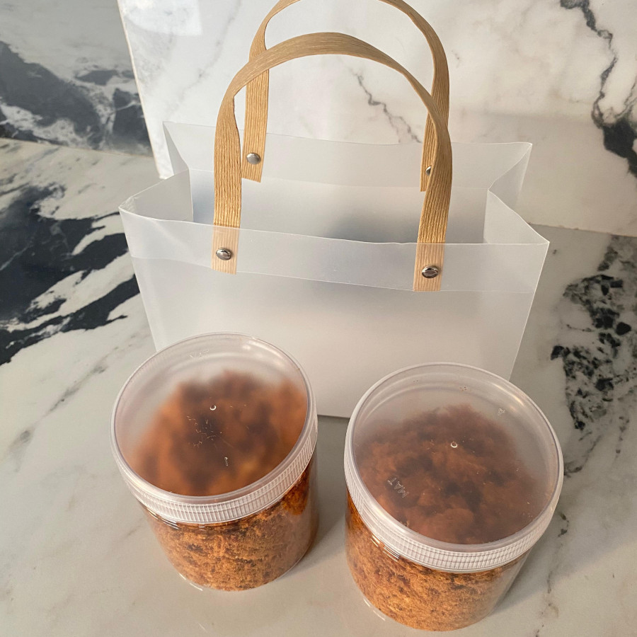 BAHAN BAKU PELATIHAN ABON AYAM - samping