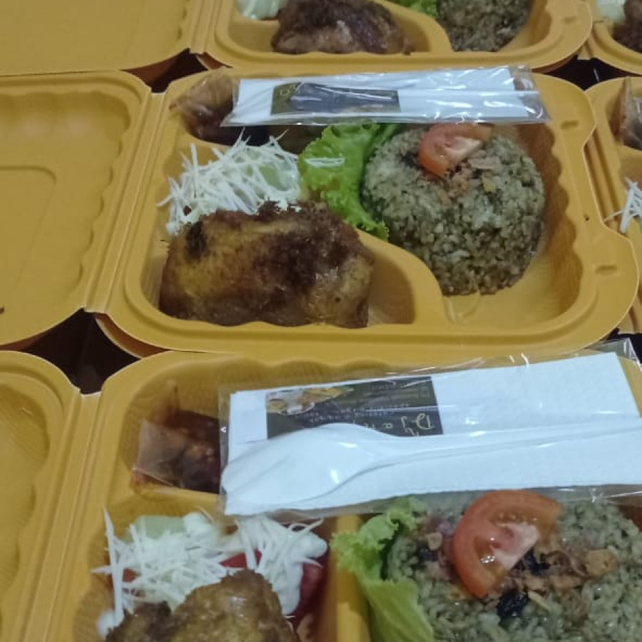 Nasi Kebuli Ayam Lengkuas - detail