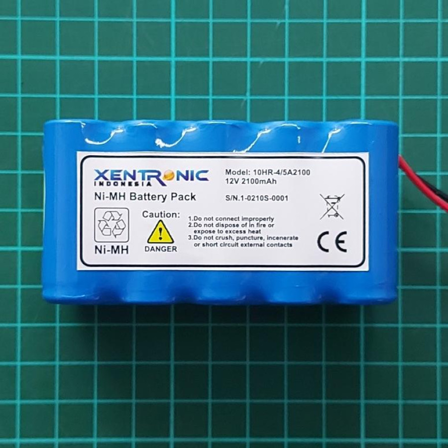 Baterai EKG ECG SPRINT 12V 2100MAH
