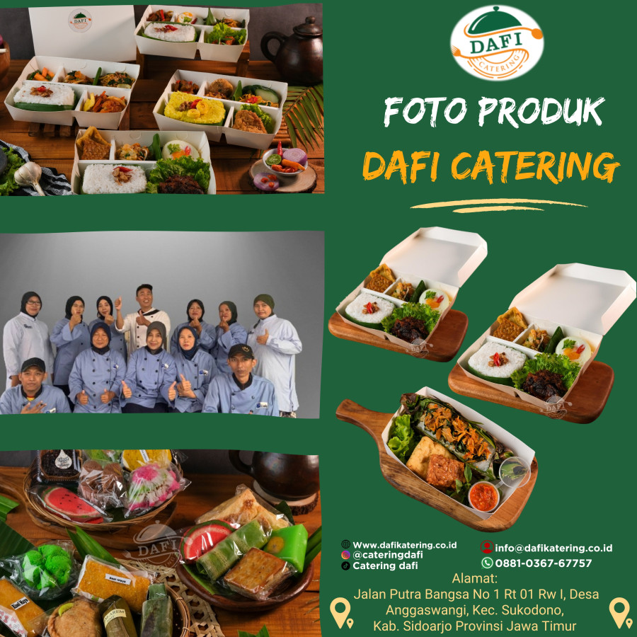 Nasi Box Dafi katering - detail