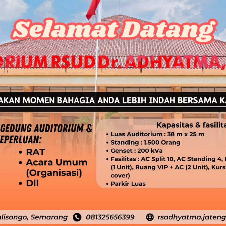 MMT AUDITORIUM RSUD DR ADHYATMA