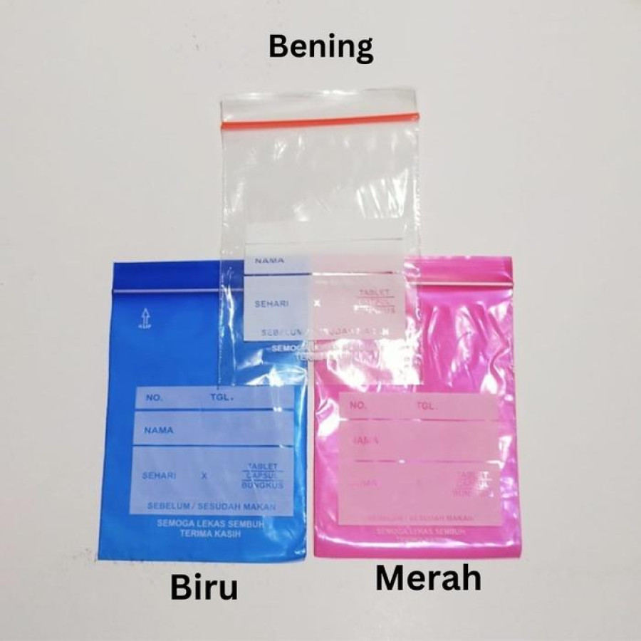 Plastik klip - depan