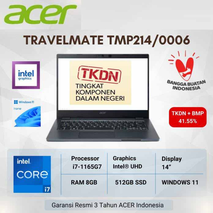 Laptop Acer Core i7