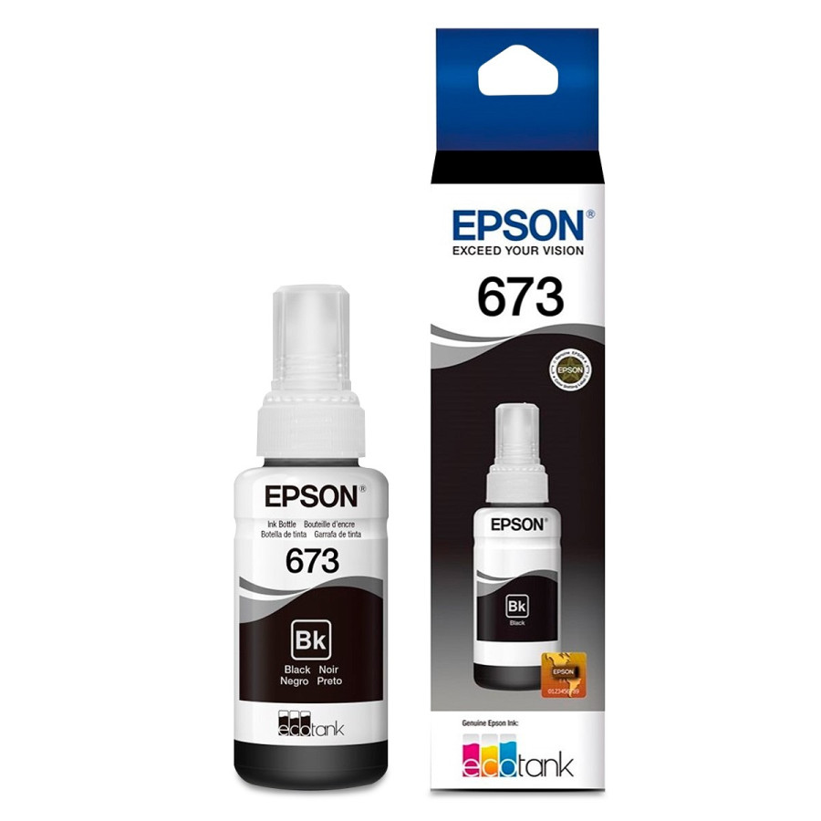 Tinta Ori Printer EPSON 673 - BK - utama