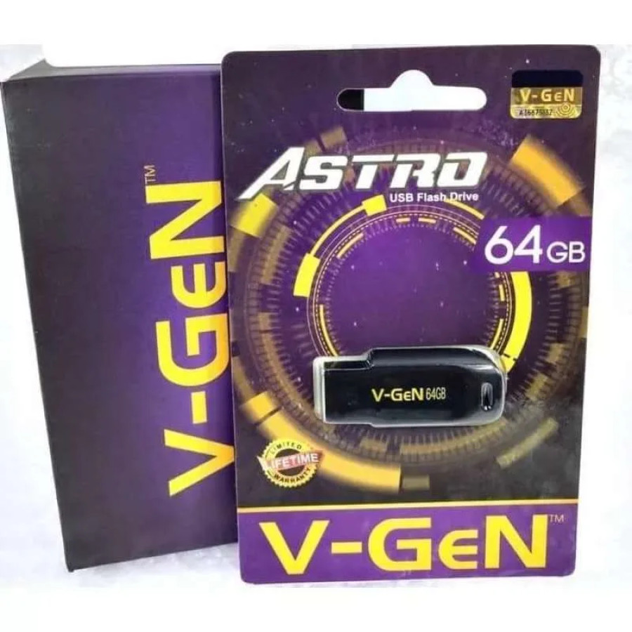 Flash Disk V-Gen 64GB - depan