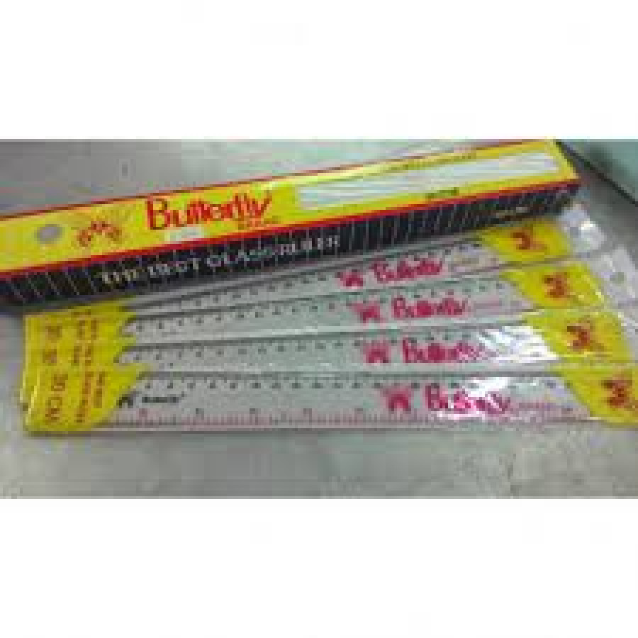 Penggaris Mika butter fly