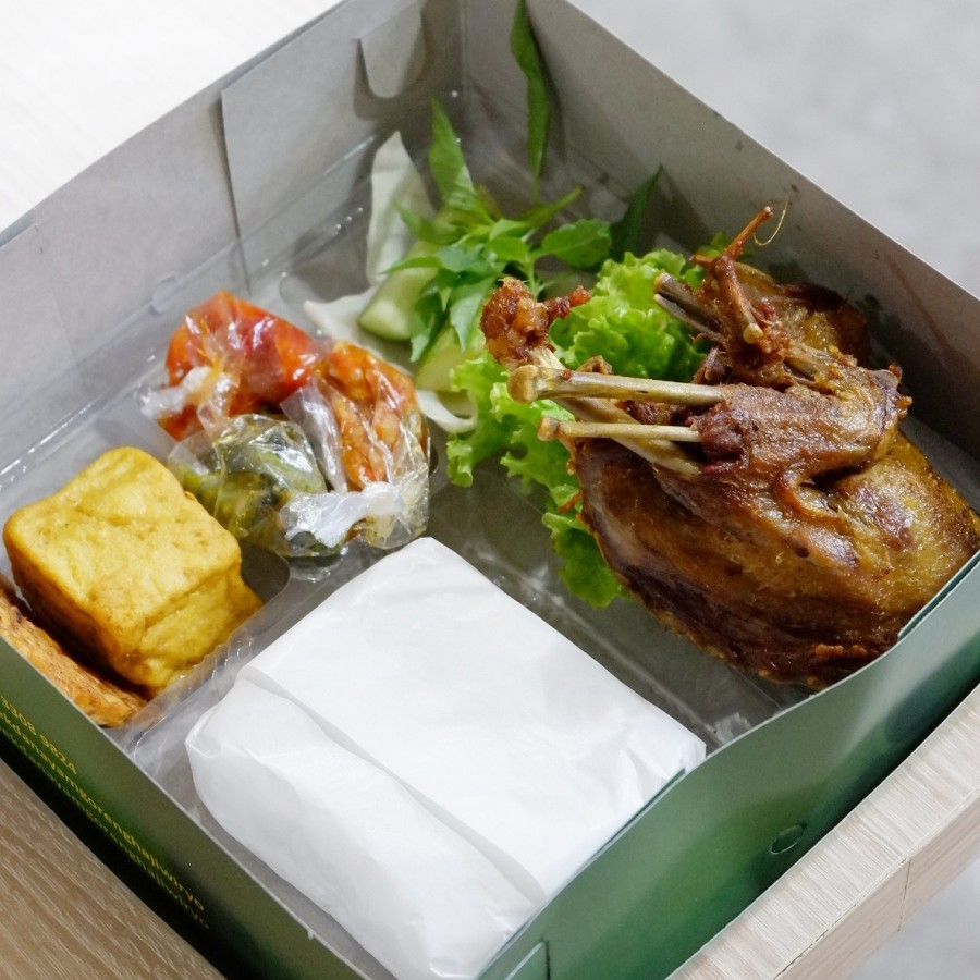PAKET BEBEK GORENG - samping