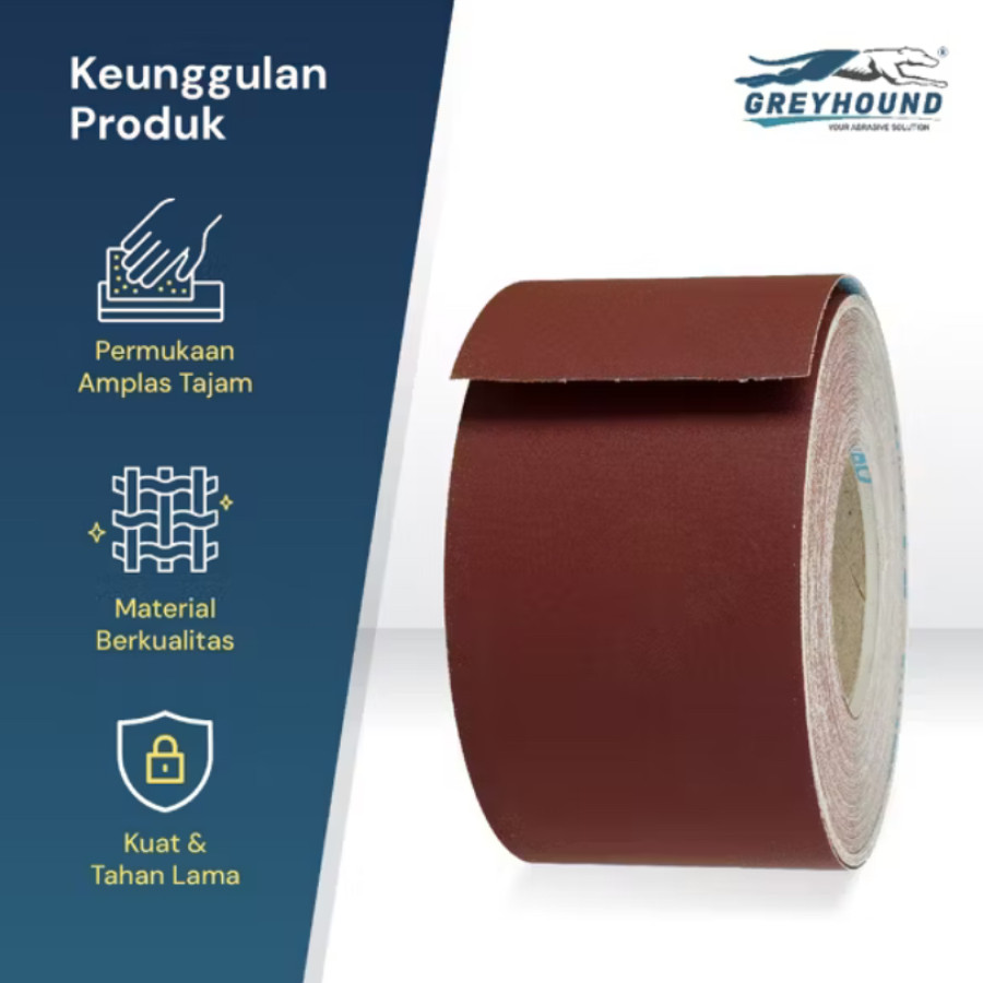 Amplas kayu dan tembok - samping
