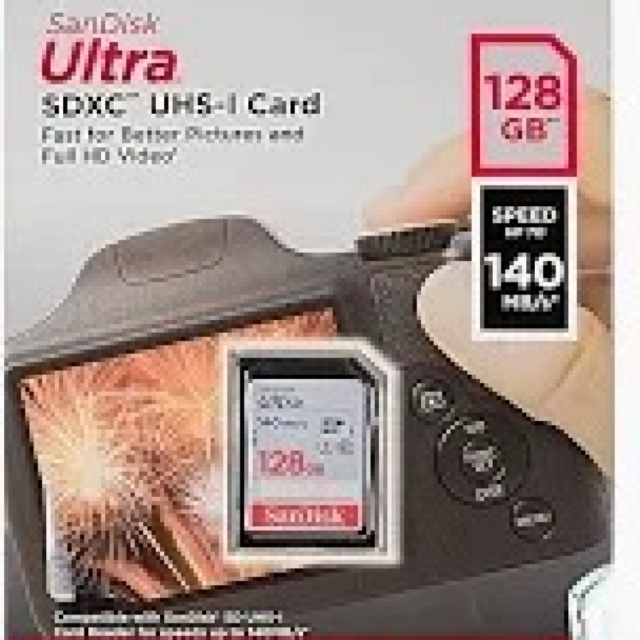 SANDISK SD CARD ULTRA 128GB - MULYO TEKNIK