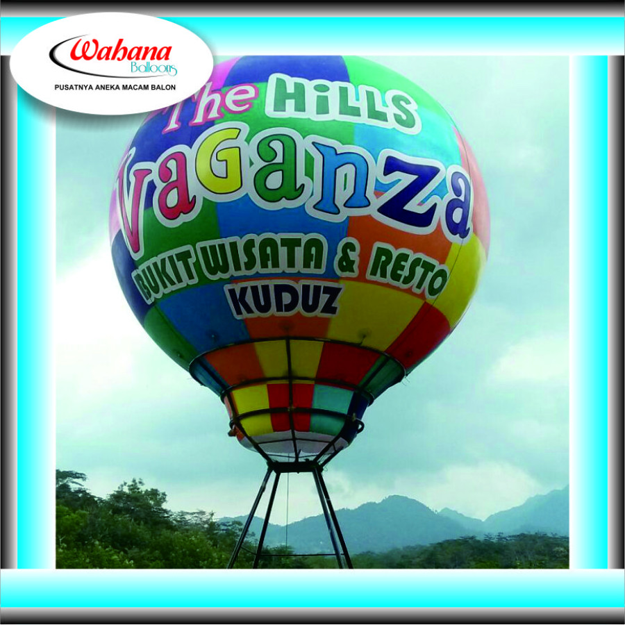 Balon Selfie Spot Foto Tempat Wisata - samping