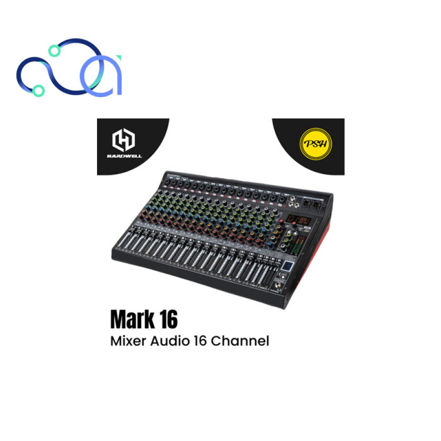 HARDWELL MARK 16 MIXER AUDIO 16 CHANNEL