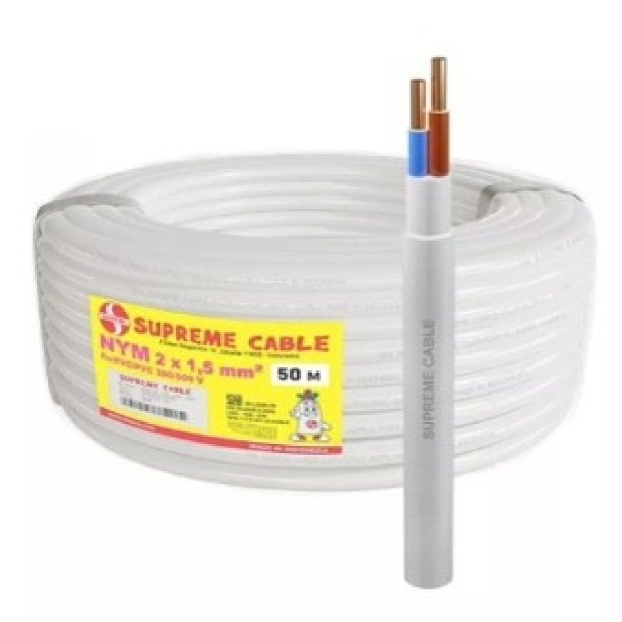 KABEL NYM 2 X 1,5 MM