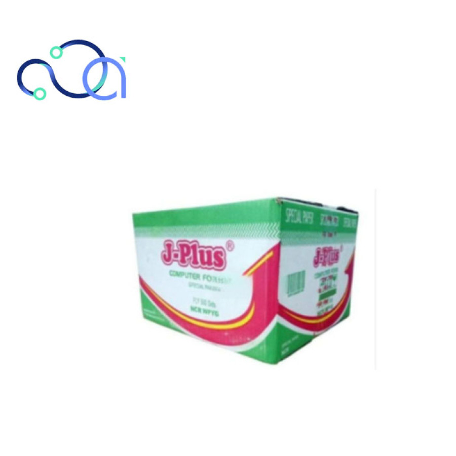 J-PLUS Kertas Continuous NCR 14 7/8" × 11" Form 4PLY