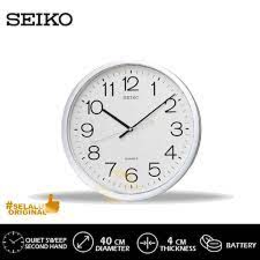 Jam Dinding Seiko QXA 041S Original - depan