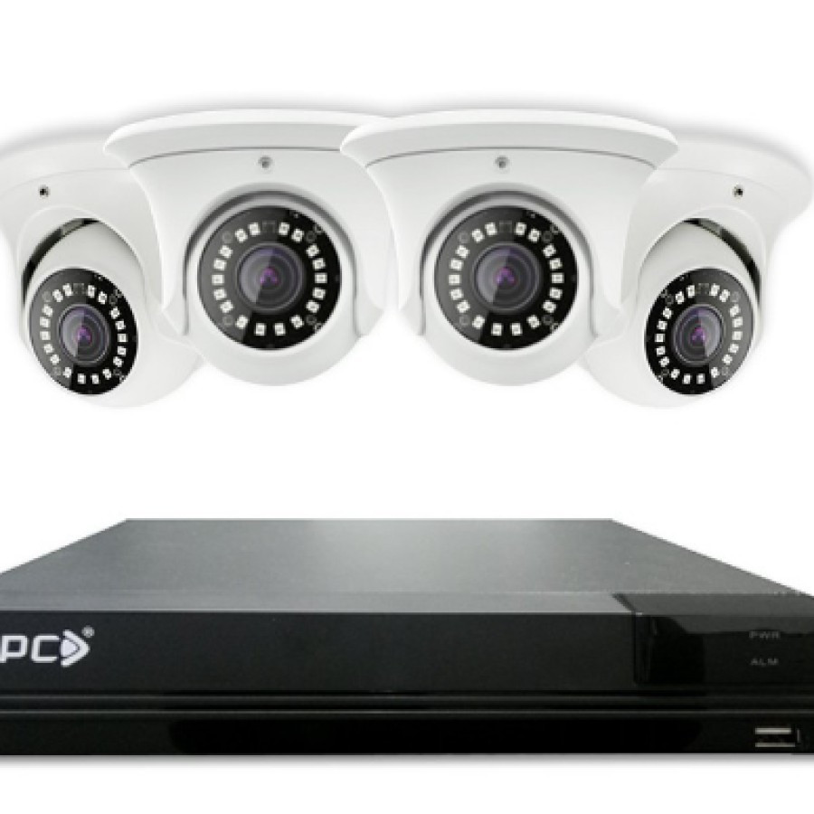 Paket CCTV SPC Analog 4 Kamera 5MP DVR 8 CH 1TB
