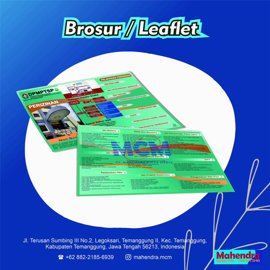 BROSUR / LEAFLET