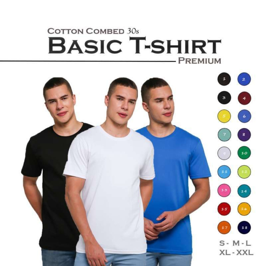 Kaos Oblong - Cotton Combat