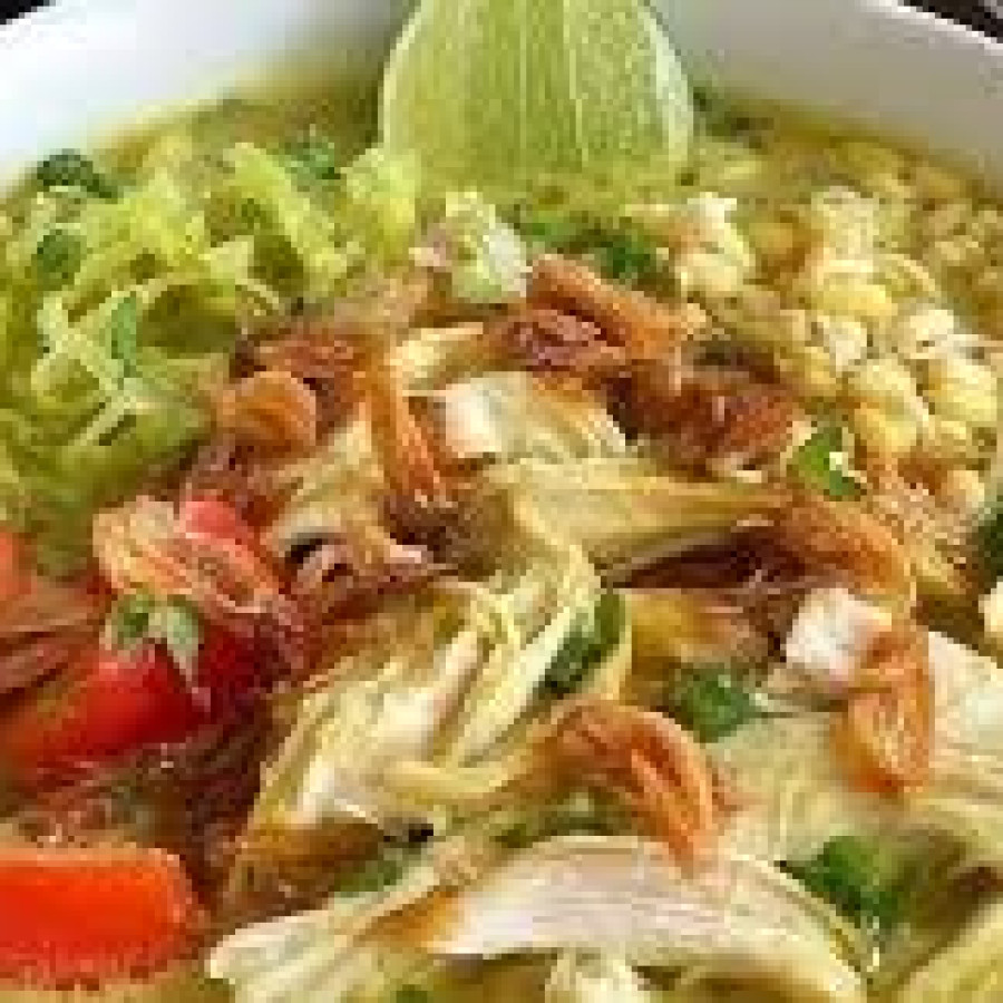 Paket Soto Ayam lengkap Perporsi - depan
