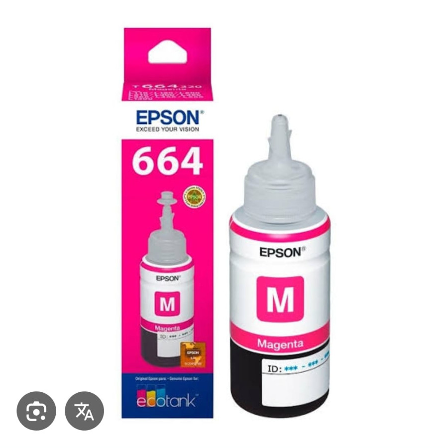 Tinta Epson 664 warna Merah