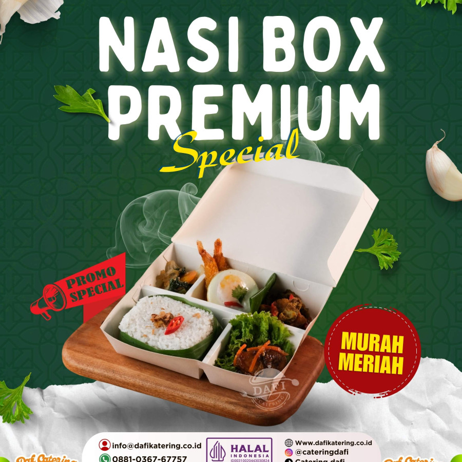 Nasi Box Dafi katering - samping