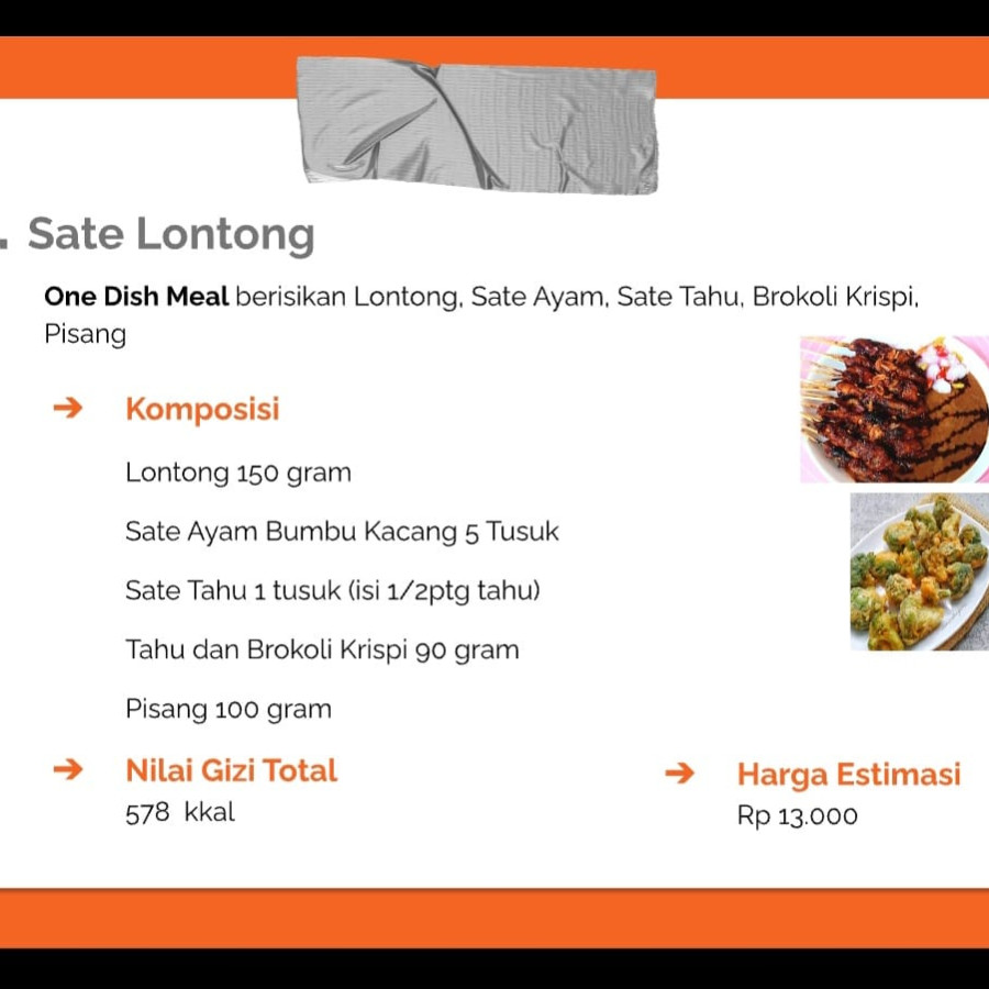 Makan bergizi paket 5