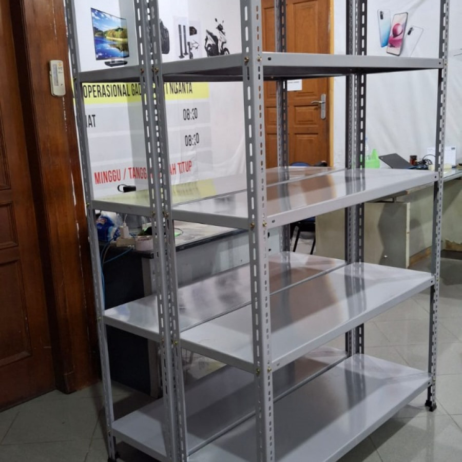 Rak arsip full besi - detail