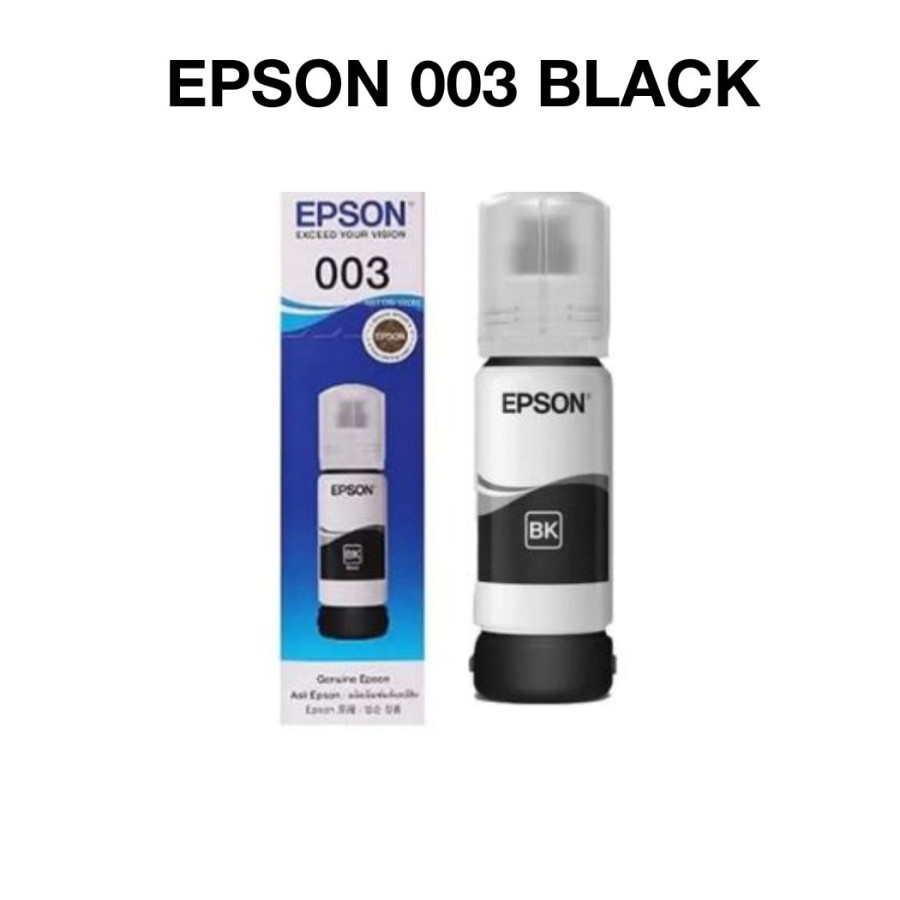 Tinta Printer Epson 003 Black - depan