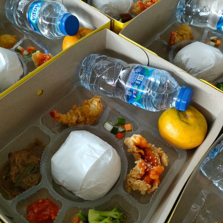 Paket nasi box - depan