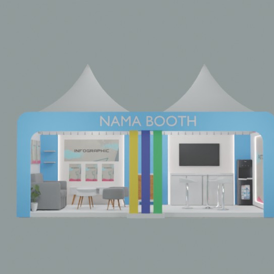 Paket Pameran (Sewa Booth, Sewa Tempat dan Perlengkapan Pameran) - depan