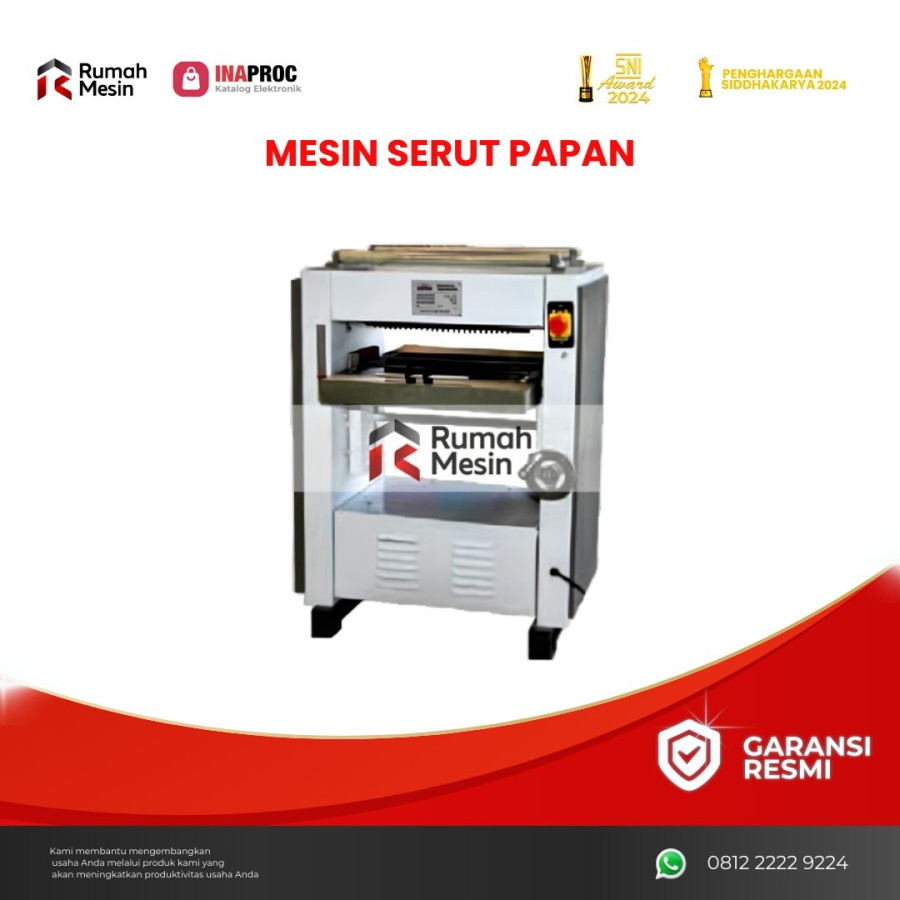 MESIN SERUT PAPAN - depan
