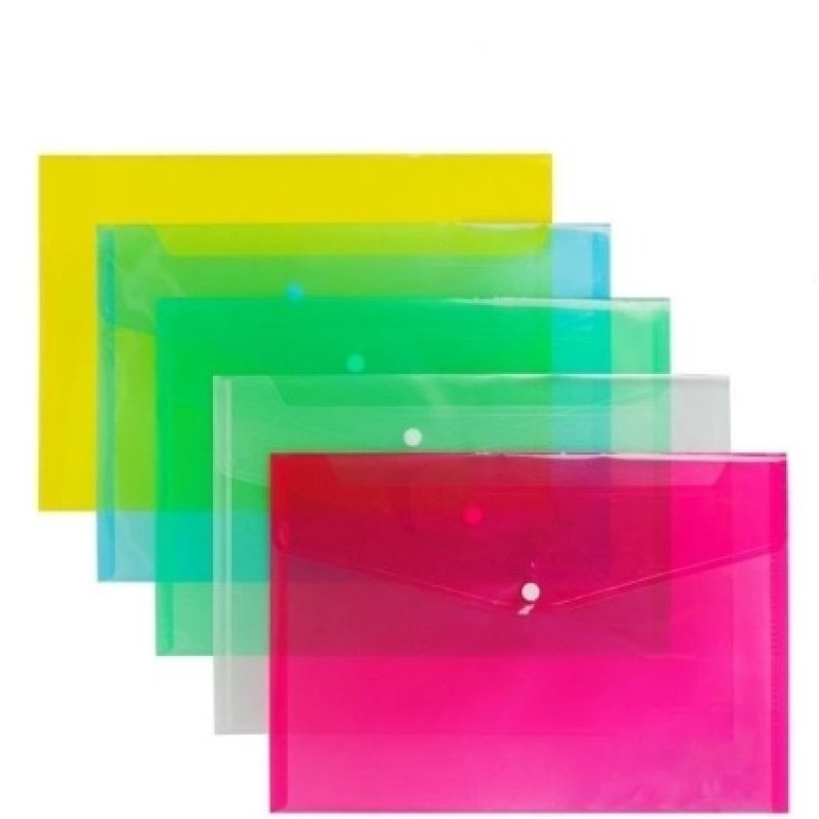 Map Kancing Ukuran F4 Warna Warni JENIA