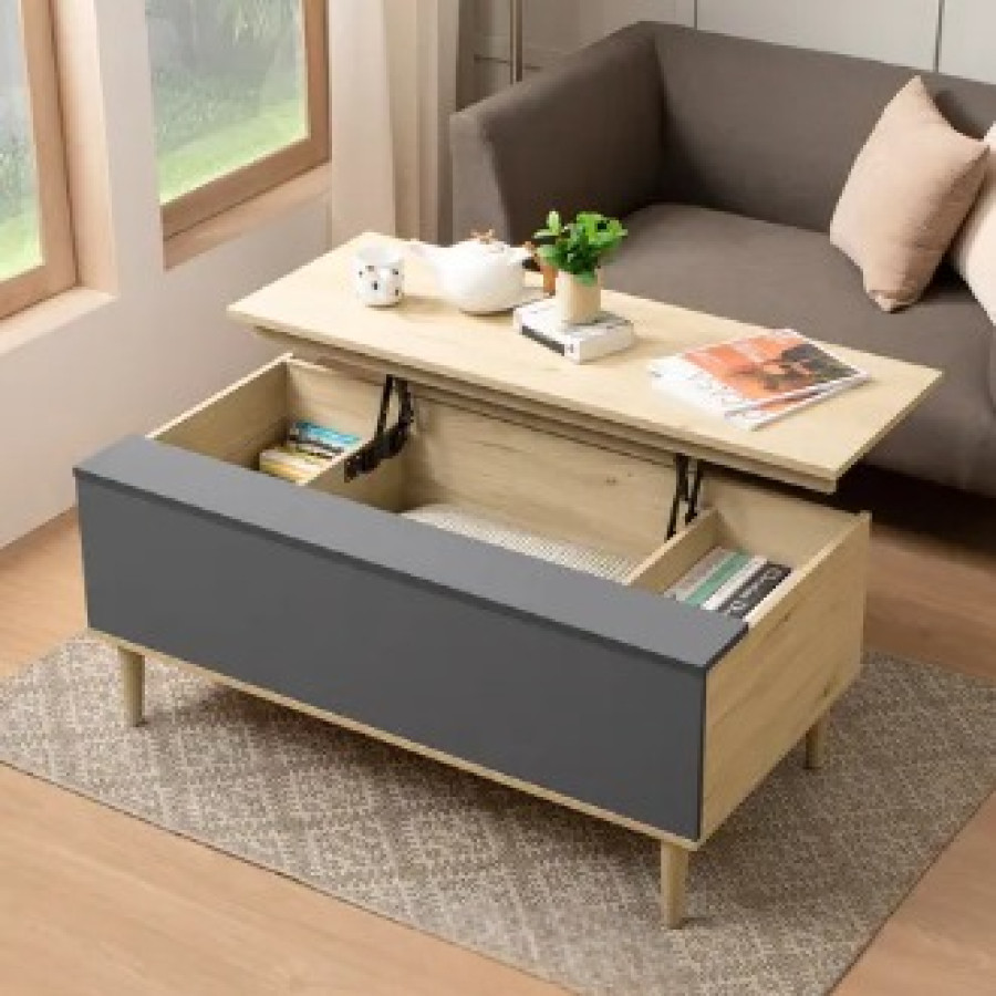 Meja Tamu Particle Board