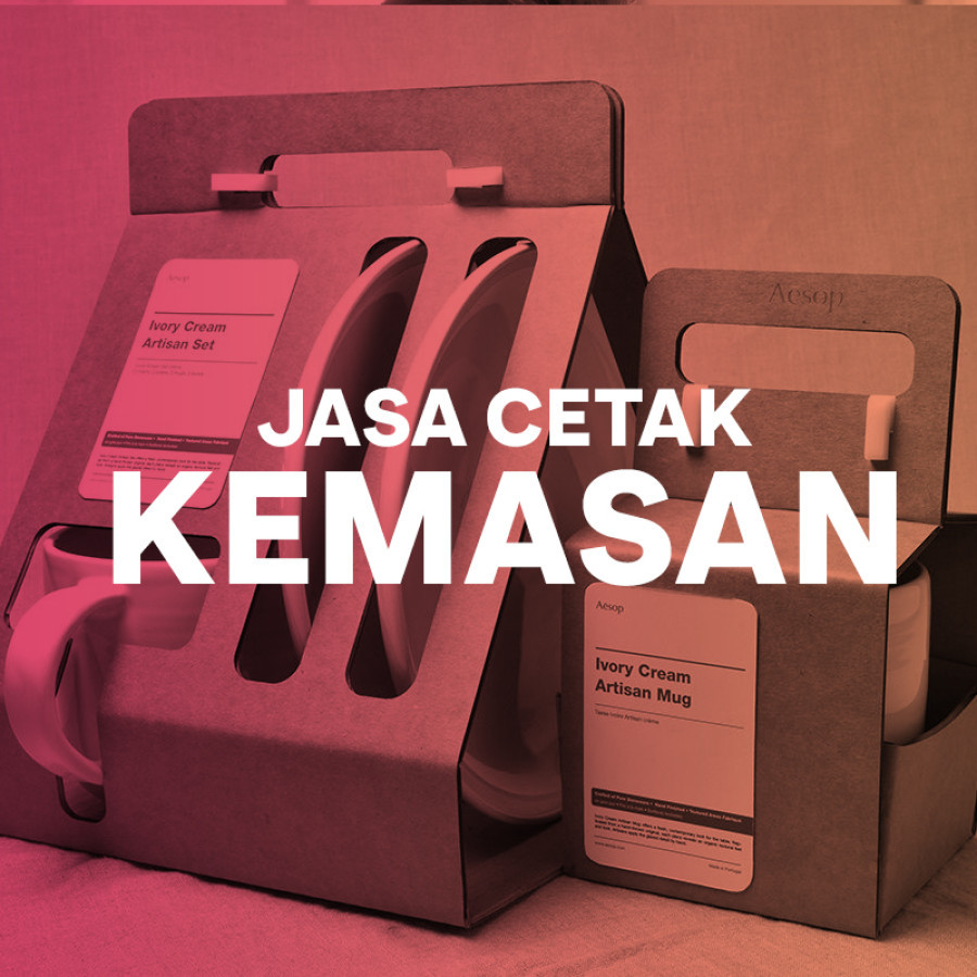 Cetak Design Kemasan Produk Paper Foil