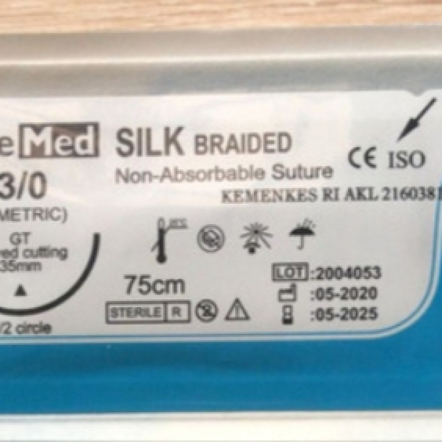 Catgut silk 3/0