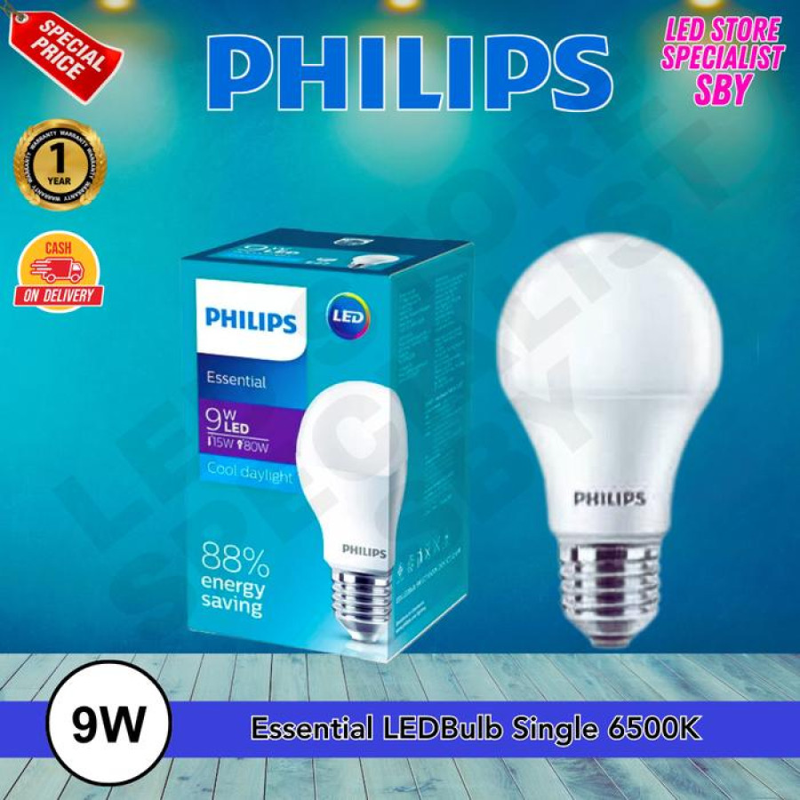 Phillips LED Essential Bulb 9w