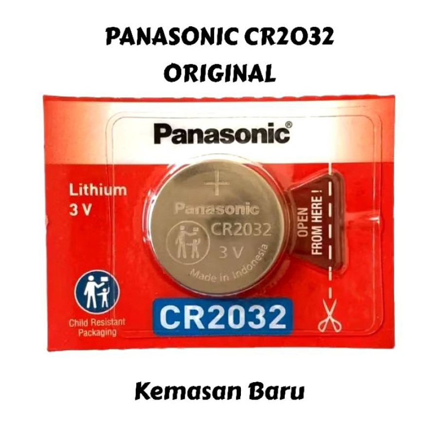 Panasonic Baterai Litium CR 2032