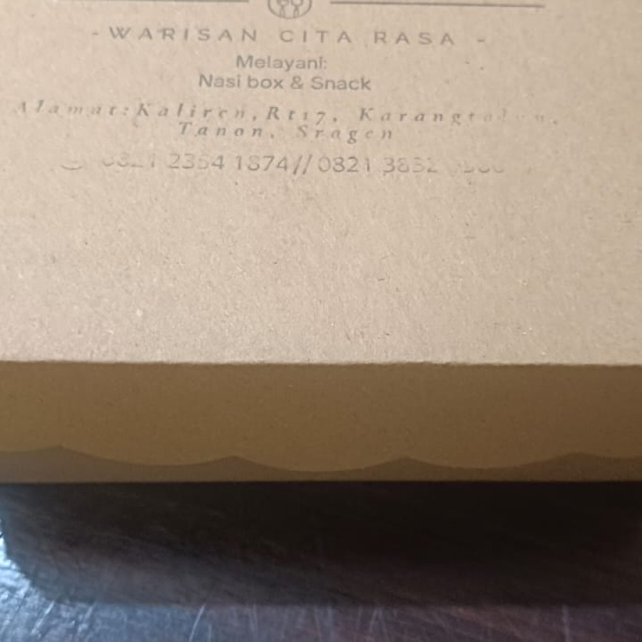 Snack Paket A - samping