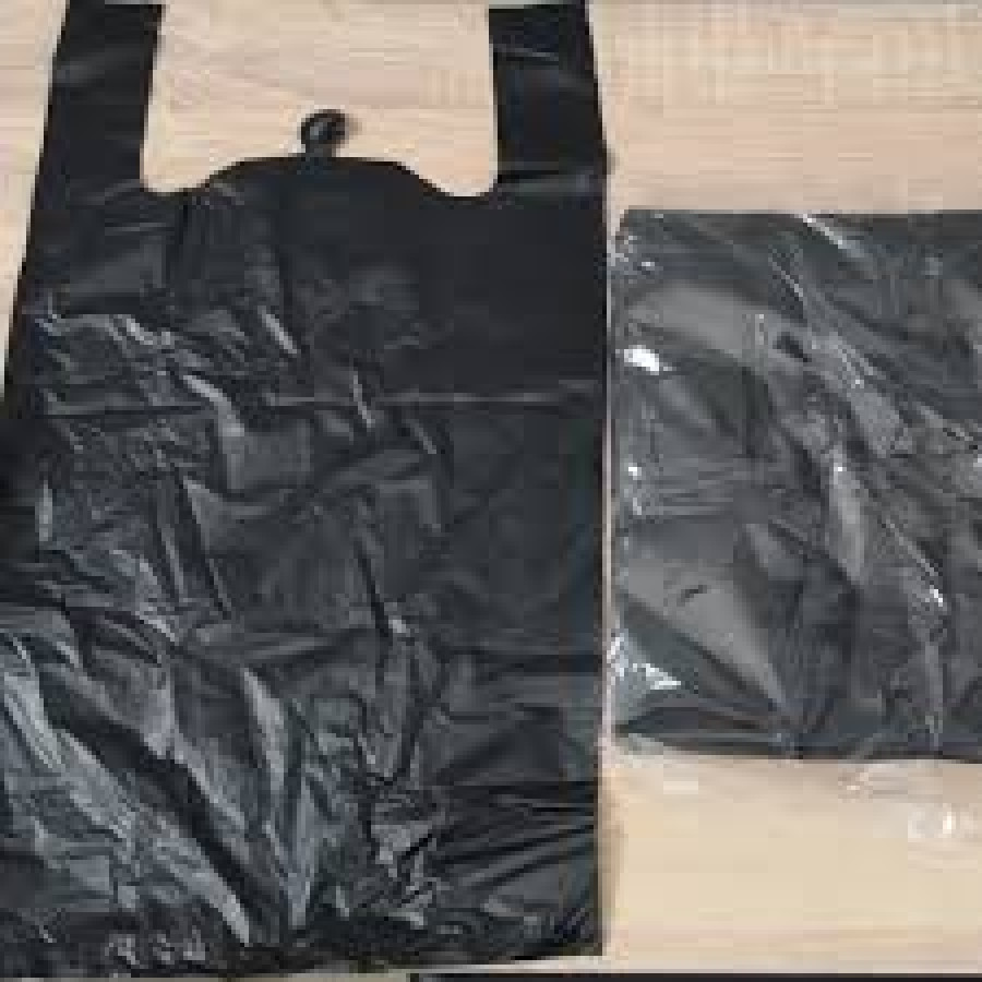 Tas Plastik Hitam Polos Non Brand