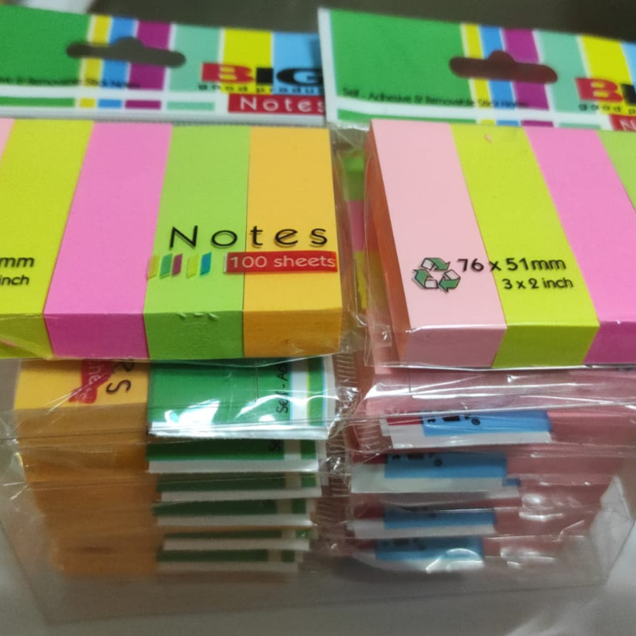 Sticky notes kertas BIG - depan