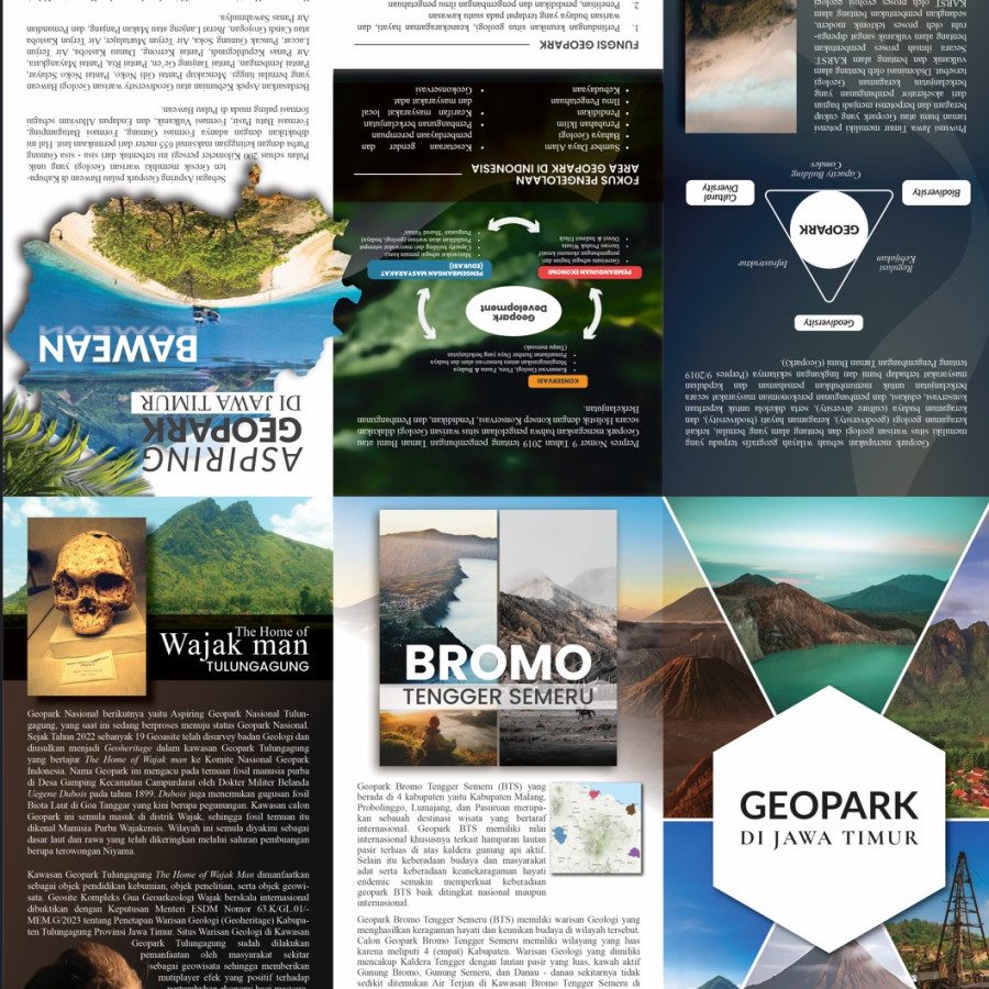 Cetak Leaflet Geopark dan Peti Koin Bermantra - utama