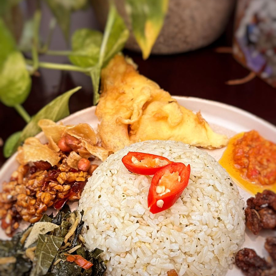 Nasi Jeruk Ayam Goreng - utama
