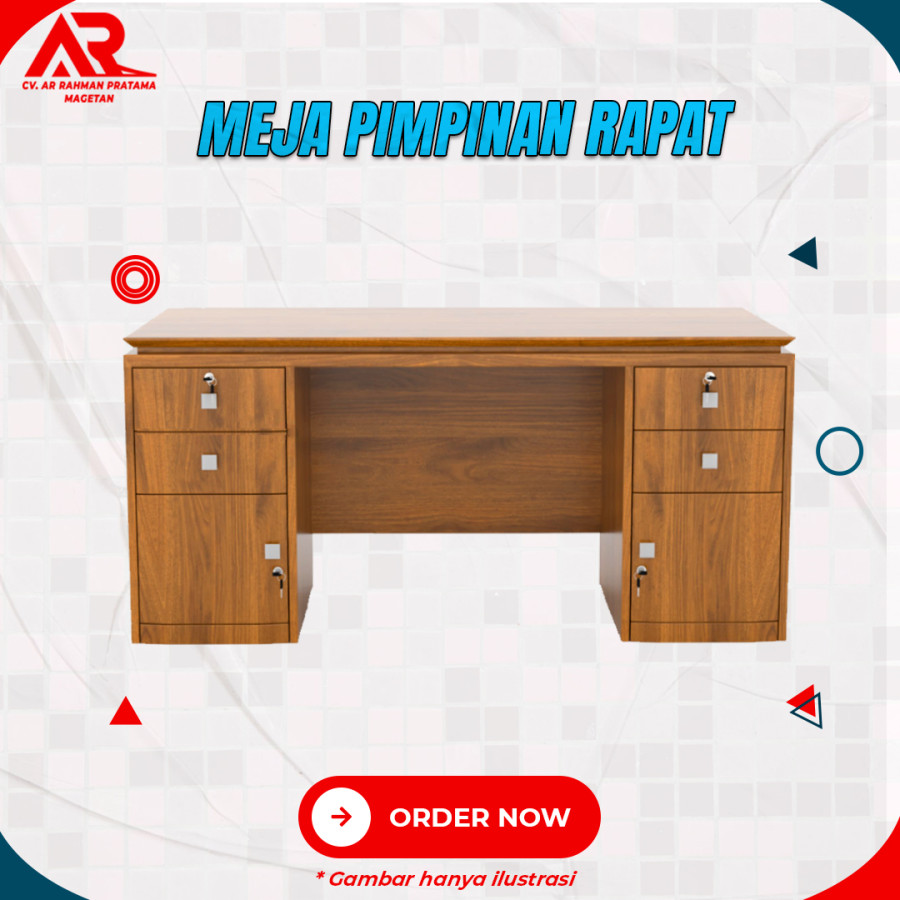 Meja Pimpinan Rapat - samping
