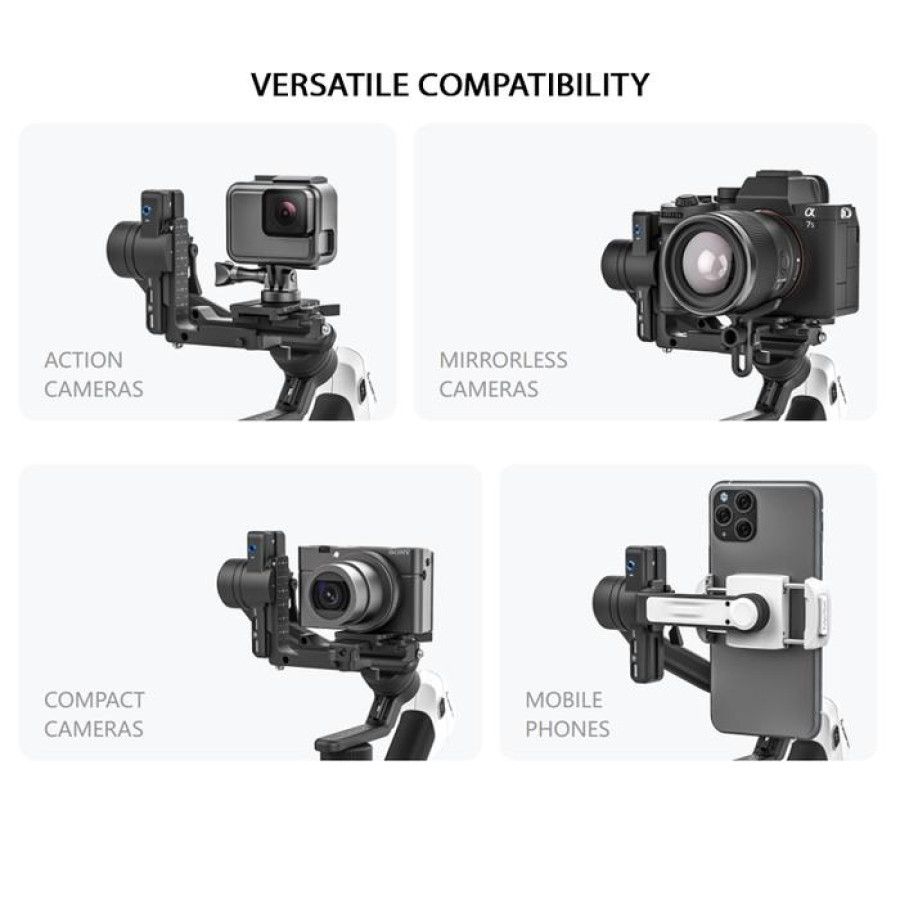 Gimbal Stabilizer Kamera - detail