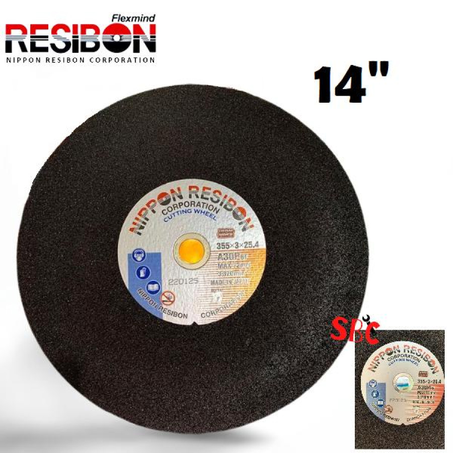 Batu Gerinda Potong - Nippon Resibon 14" x 3 mm