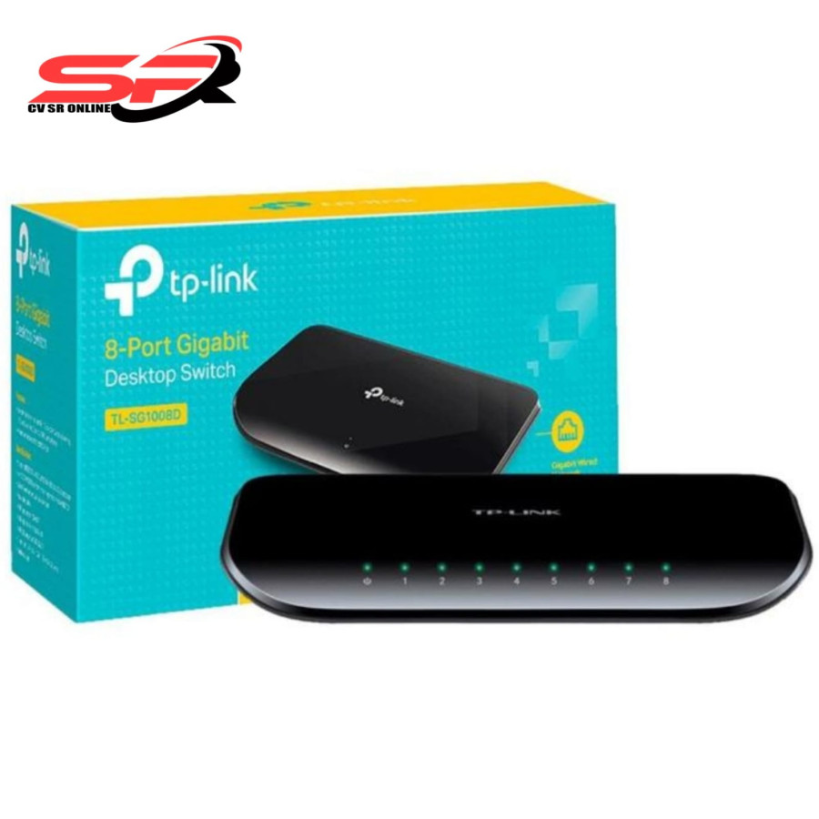TP-LINK TL-SG1008D Switch Hub Gigabit 8 port - utama