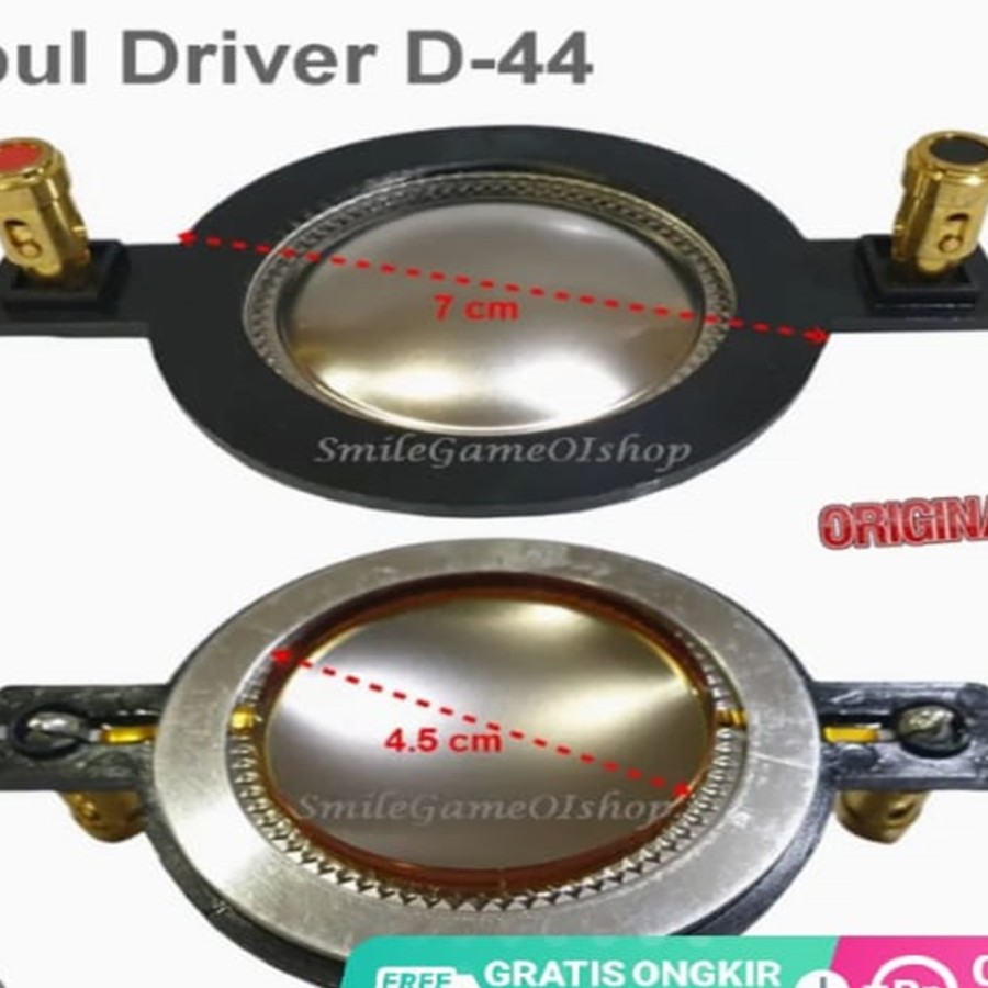 SPUL DRIVER/TWEETER BLACK SPIDER D44 M & RCF N440T
