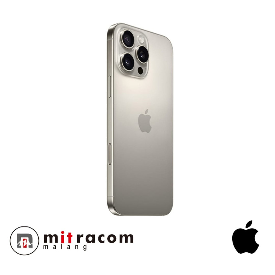 Apple iPhone 16 Pro Max 256GB Natural Titanium ID - depan