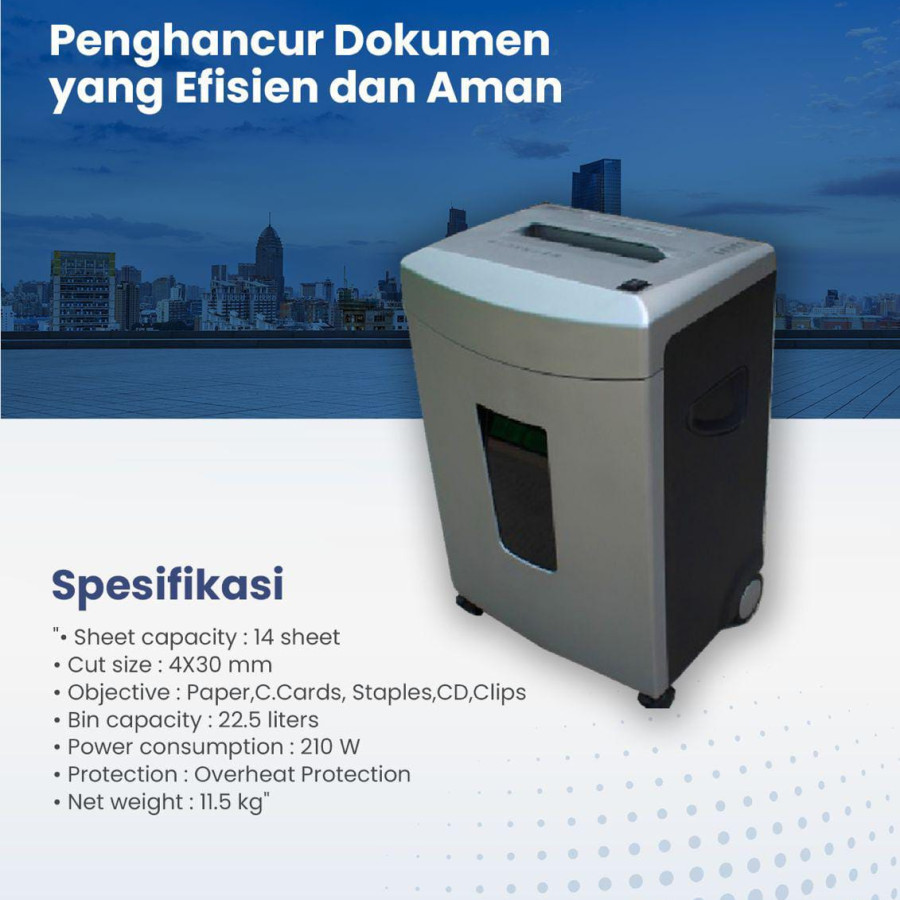 Penghancur kertas Primatech