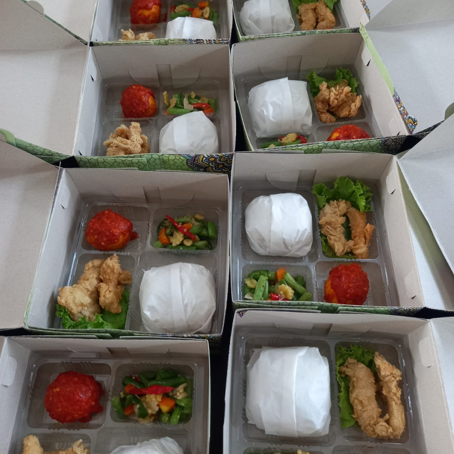 Nasi Kotak - samping